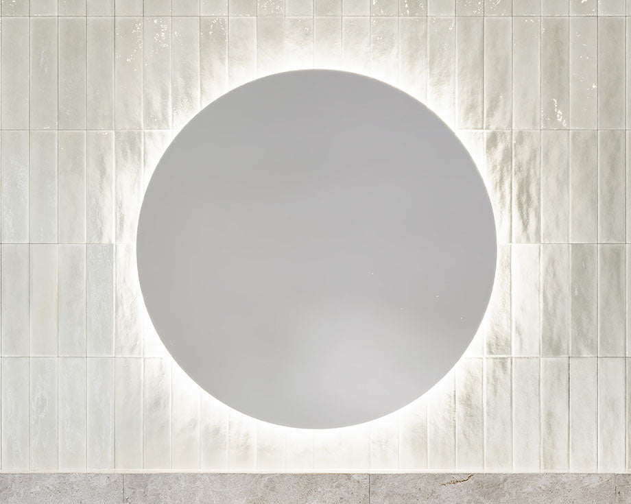 Timberline Oxford 480mm Round Mirror on 16mm Backing Board