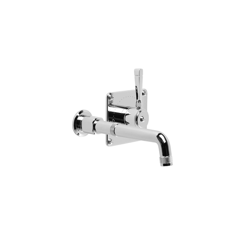 Brodware Industrica Wall Mixer Set with Spout