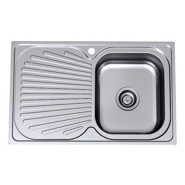 Clark Vital Single End Bowl - Stainless Steel (1123.1R)