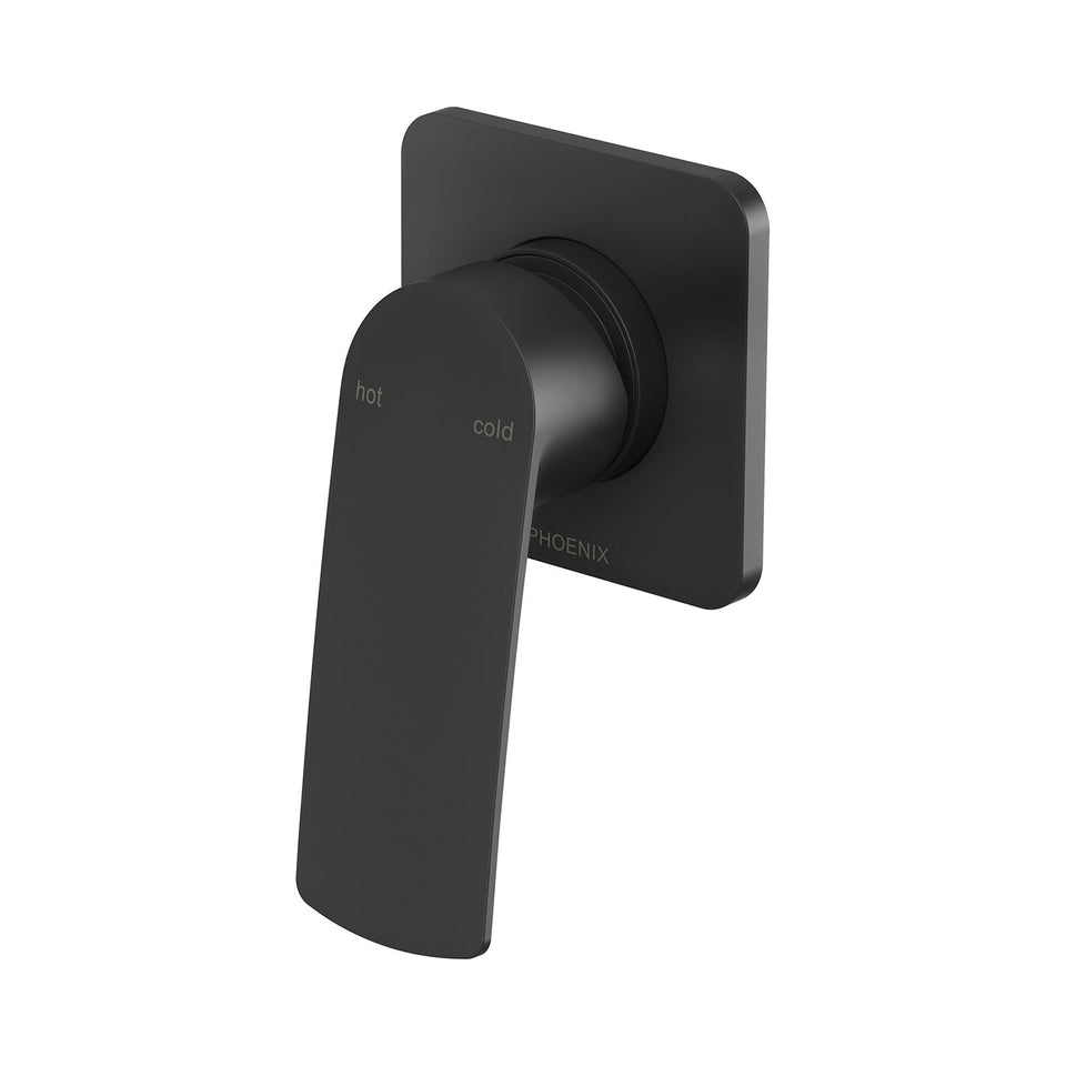 Phoenix Mekko SwitchMix Shower Wall Mixer - Matte Black (115-2800-10-1)