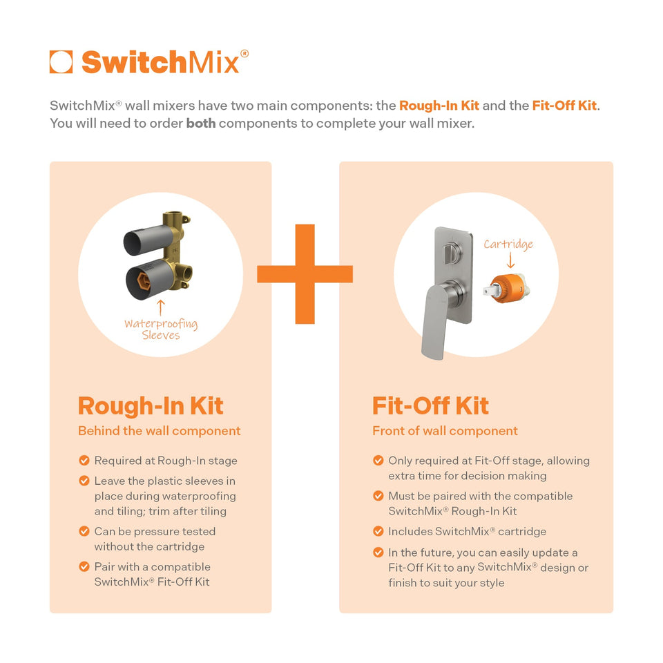 Phoenix Mekko SwitchMix Shower/Bath Diverter Mixer