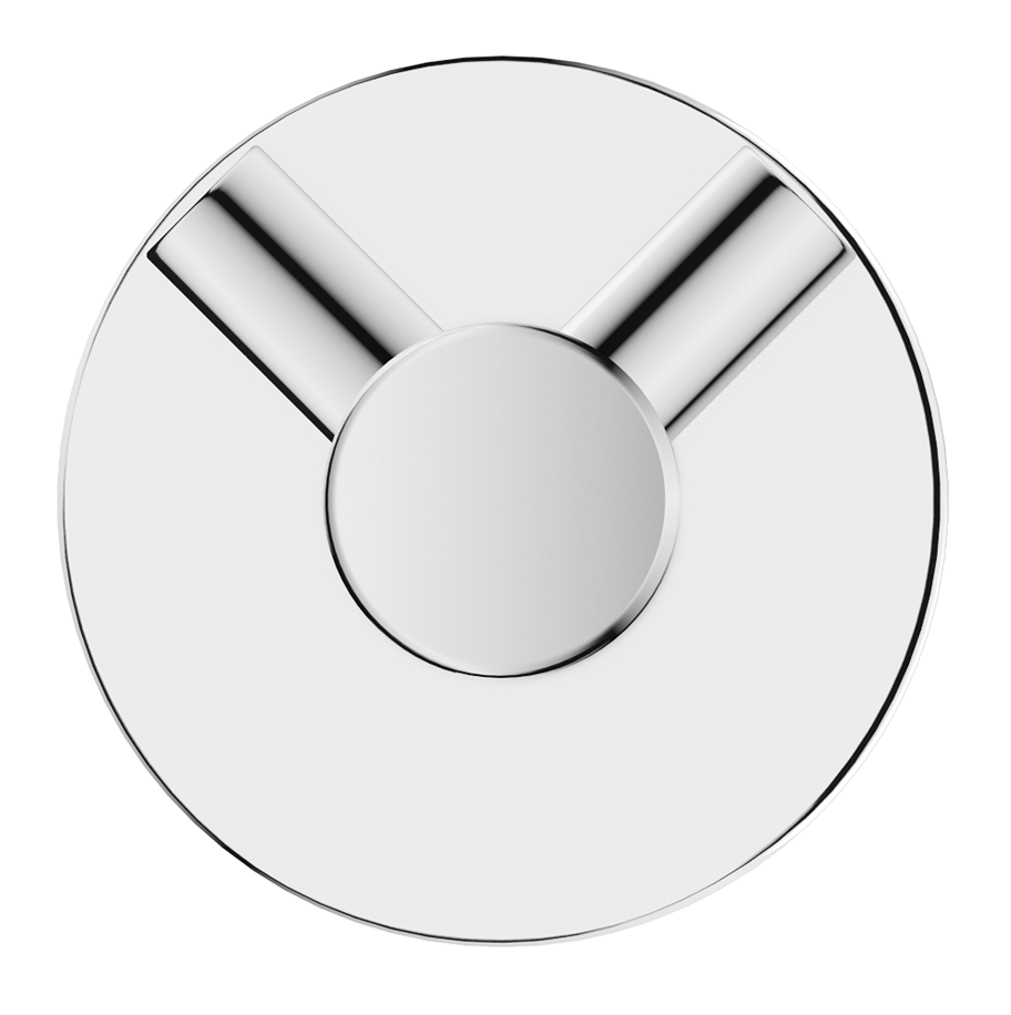 Bella Vista Mica Double Robe Hook (1153-D-P) 2