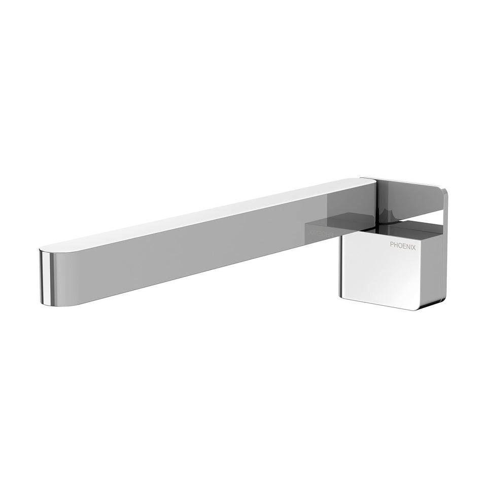 Phoenix Designer Swivel Bath Outlet Square - Chrome (121-0881-00)