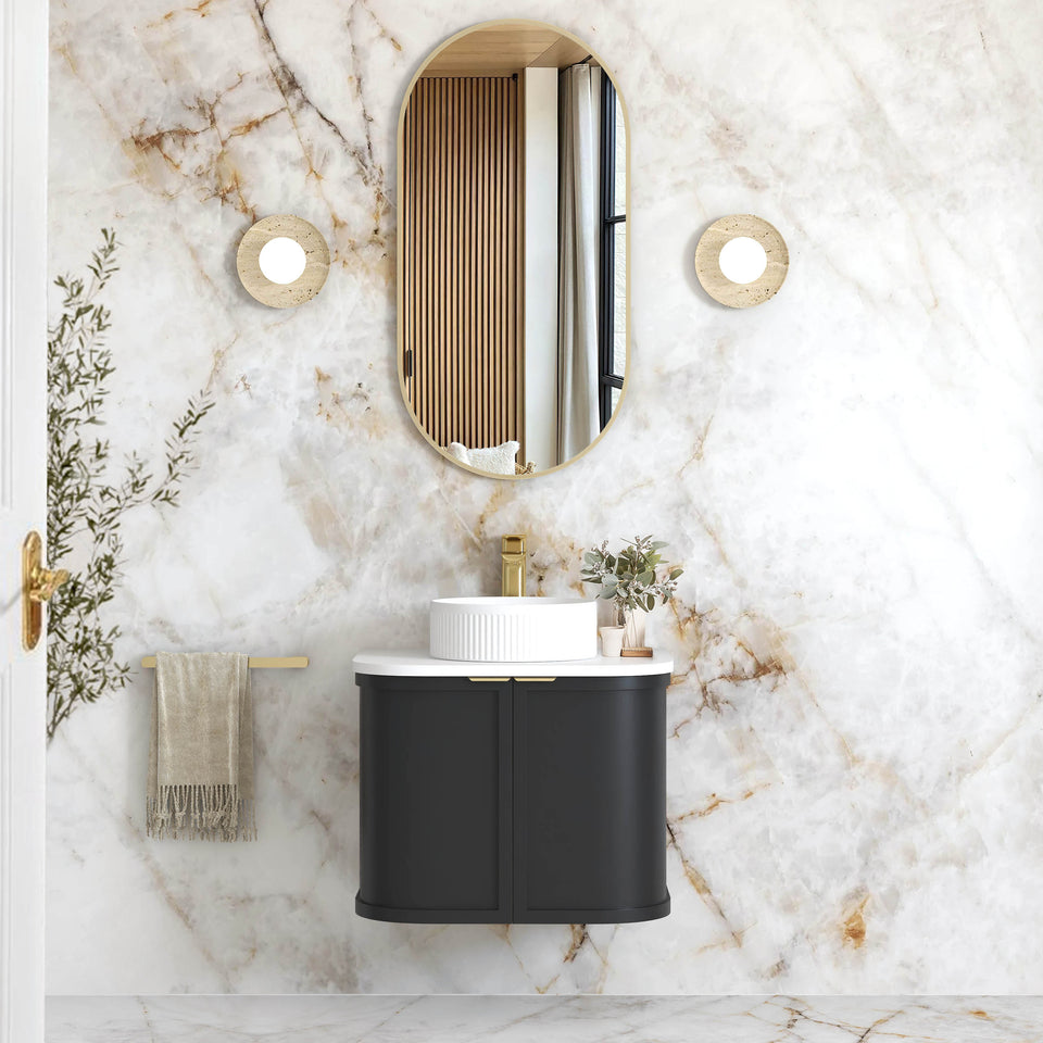Otti Hampshire Wall Hung Curved Vanity