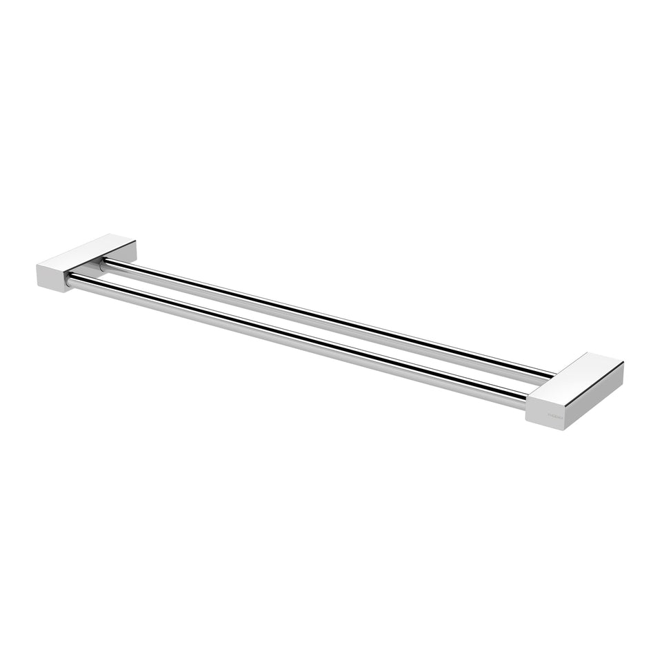 Phoenix Lexi MKII Double Towel Rail 600mm-800mm - Chrome / 600mm (123-8110-00)