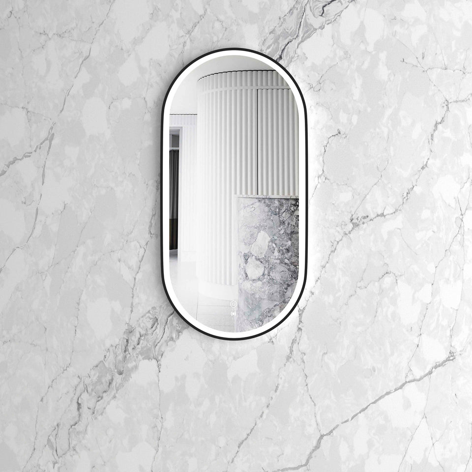 Otti LED Noosa x Metal Frame Tuffi Mirror