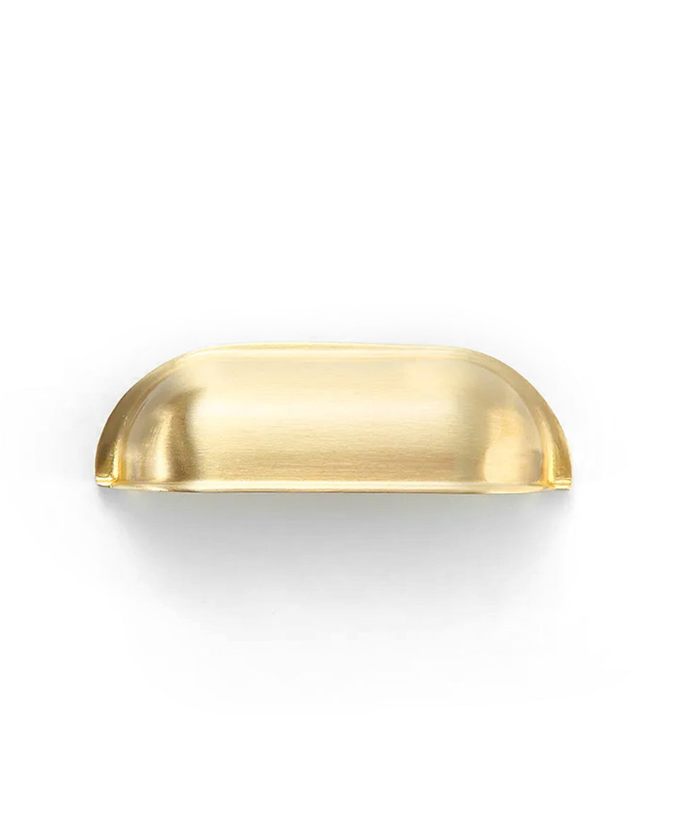 Otti Newport Cup Pull 90mm Brushed Brass