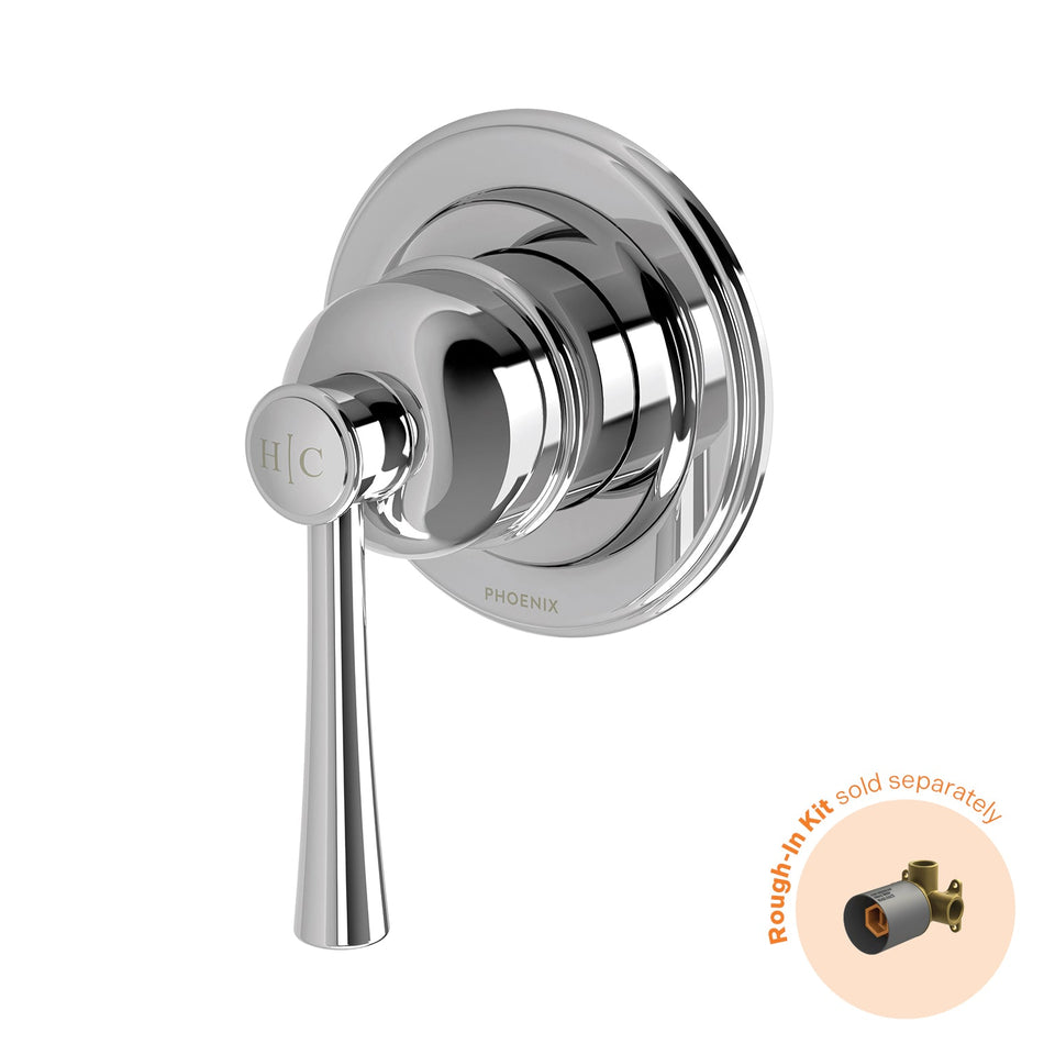 Phoenix Cromford SwitchMix Shower / Wall Mixer (Fit-Off Kit Only) - Chrome (134-2805-00-1)