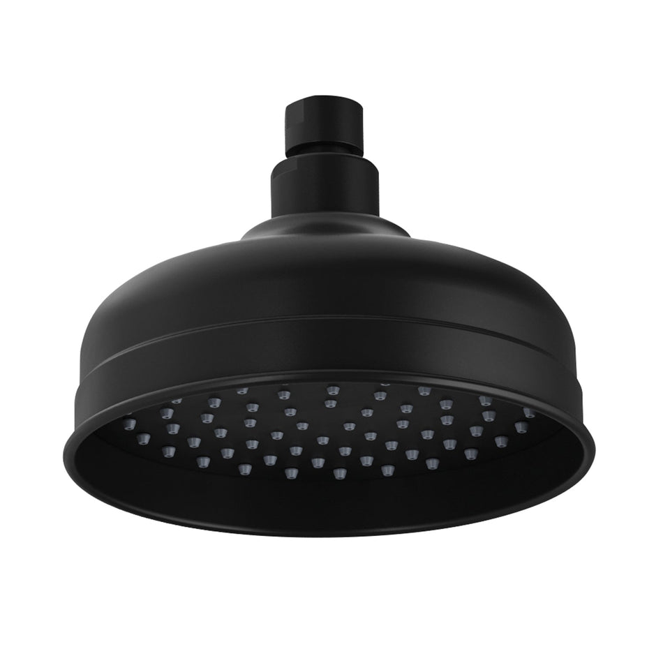 Phoenix Cromford Shower Rose - Matte Black (134-5000-10)