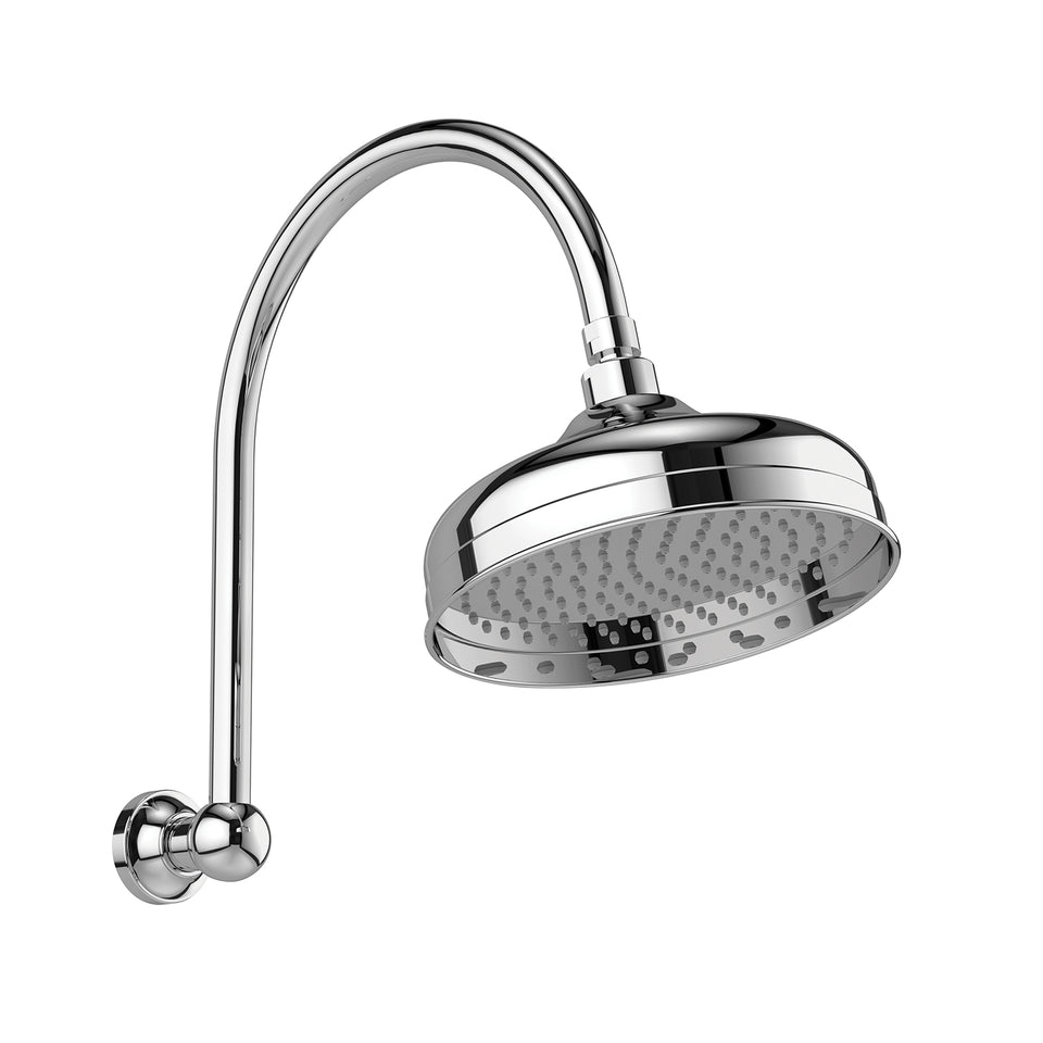 Phoenix Cromford High Rise Shower Arm & Rose 210mm