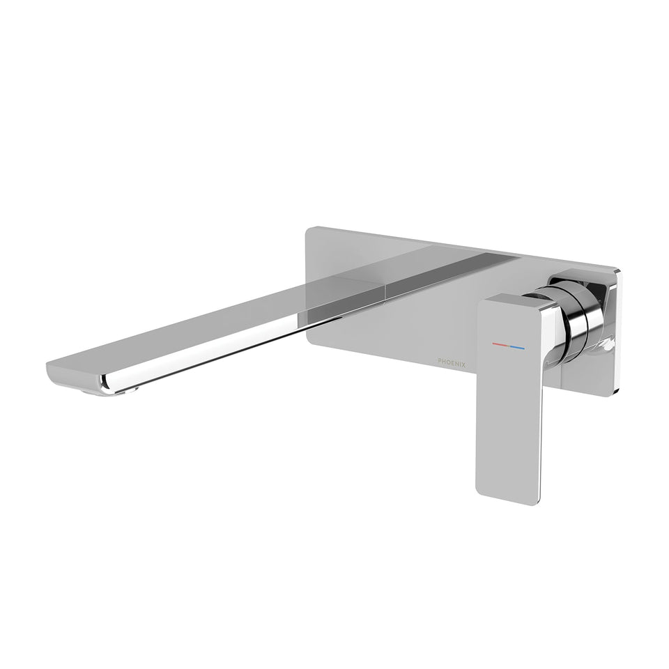 Phoenix Gloss MKII SwitchMix Wall Basin / Bath Mixer Set (Complete Kit) - Chrome (135-2810-00-1)