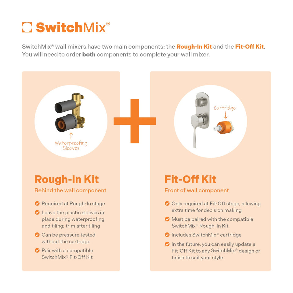 Phoenix Vask SwitchMix Shower / Bath Diverter Mixer (Fit Off Kit Only ) – Lead Free