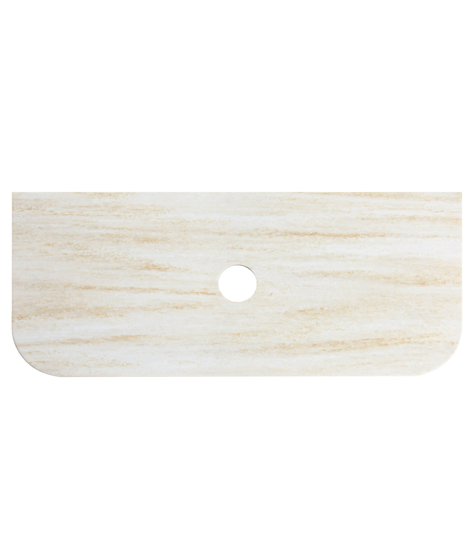 Otti Bondi Wall Hung Curve Vanity - Natural Oak