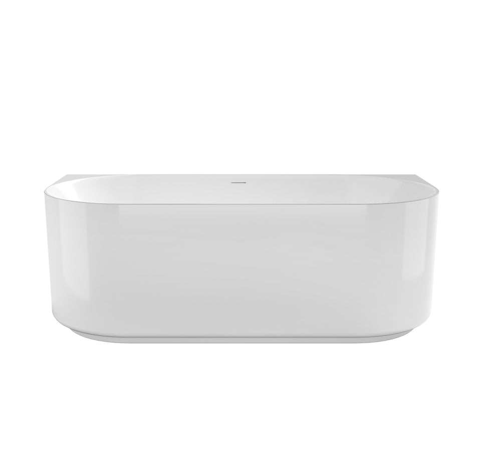 Otti Attica Celine 1500 Gloss White BTW Multi-fit Bath with Overflow