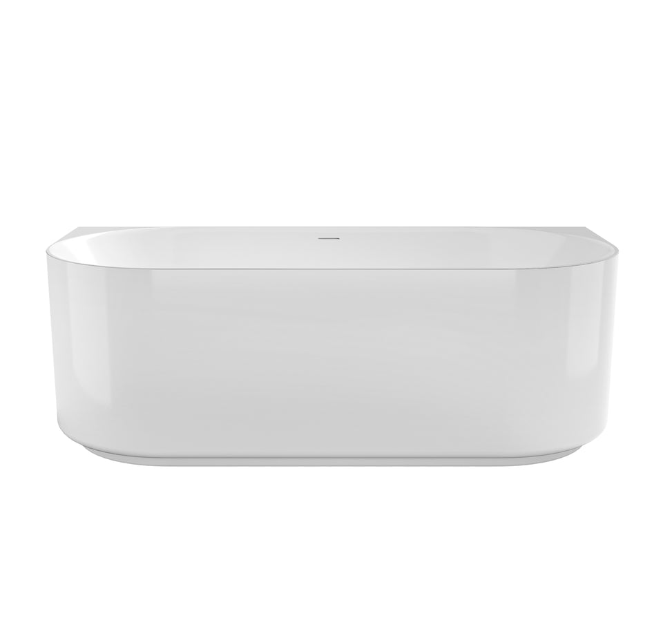 Otti Attica Celine 1700 Gloss White BTW Multi-fit Bath with Overflow