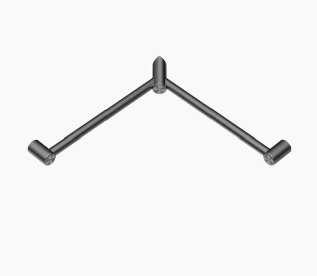 Nero Tapware Mecca Care 32mm Wrap Around Corner Grab Rail