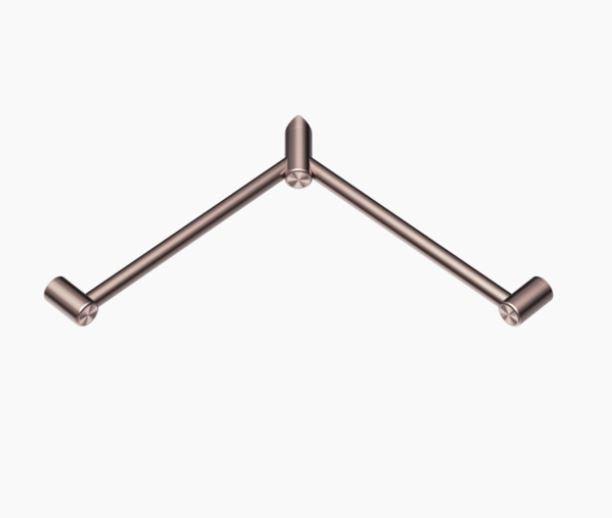 Nero Tapware Mecca Care 32mm Wrap Around Corner Grab Rail
