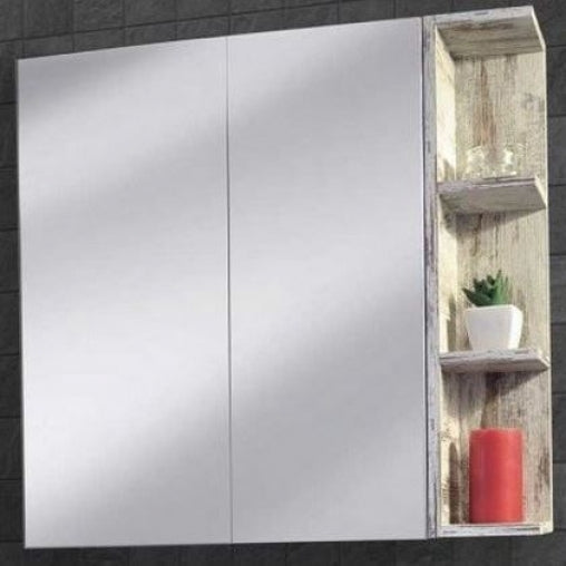 ADP Glacier Shaving Cabinet 750x800, 2 Door, LH shelf