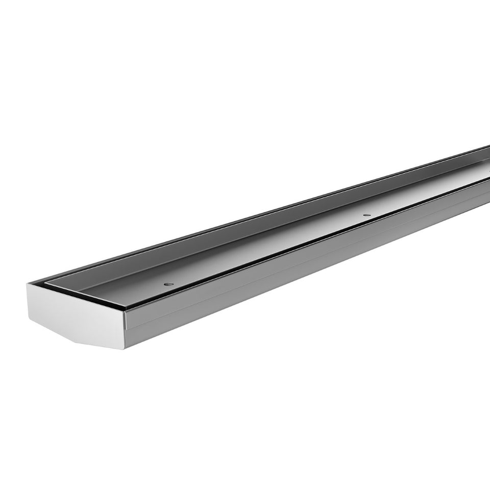 Phoenix Tapware Phoenix V Channel Drain TI 75 x 900mm Outlet 45mm