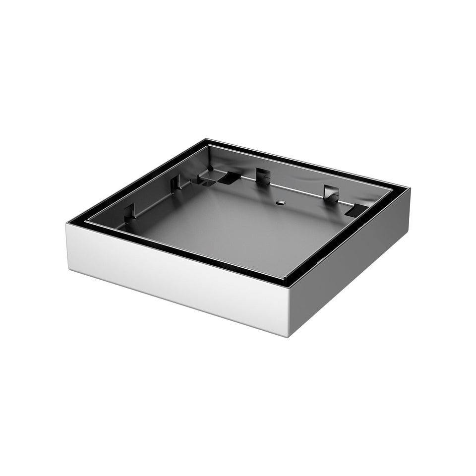 Phoenix Tapware Phoenix Point Drain TI Outlet 76mm - Stainless Steel / 100mm (202-1204-51)
