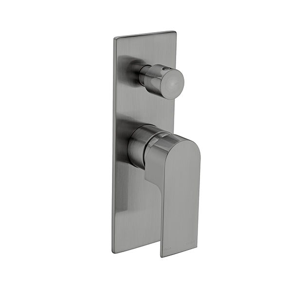 Nero Bianca Shower Mixer With Divertor - Gun Metal (NR321509aGM)