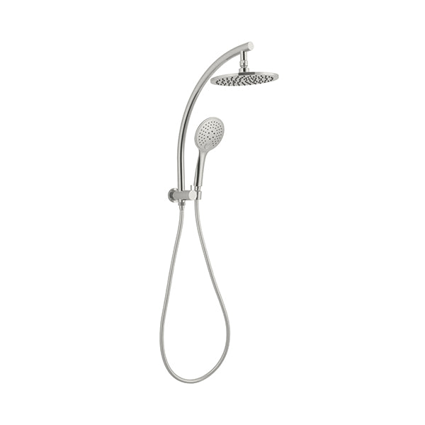 Nero Dolce 2 In 1 Shower Set Brushed Nickel