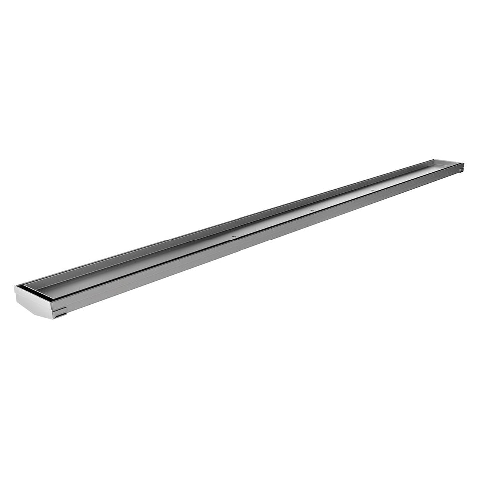 Phoenix Tapware Phoenix V KIT Channel Drain TI 75 x 1215mm Outlet 65mm