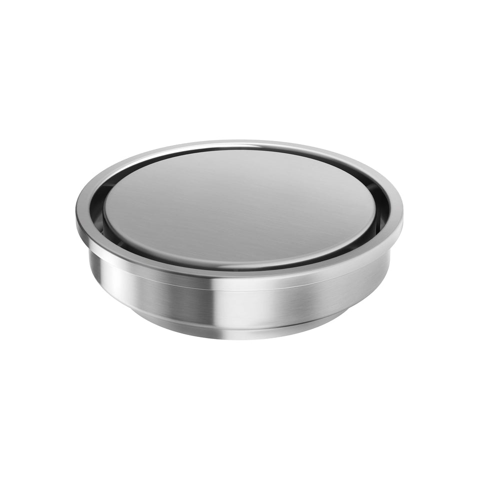 Phoenix Tapware Phoenix Point Drain Round Outlet 90mm - Stainless Steel (204-4005-51)