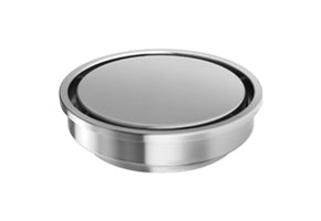 Phoenix Tapware Phoenix Point Drain Round Outlet 76mm - Stainless Steel (204-4004-51)