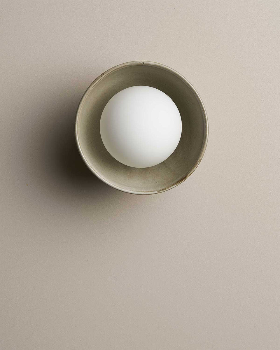 225719 | Bowl Sconce Light in Saltbush
