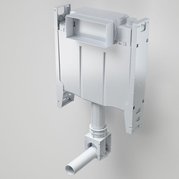 Caroma Invisi Series II® 4.5/3L Cistern with Adjustable Flush Pipe - White (237007)