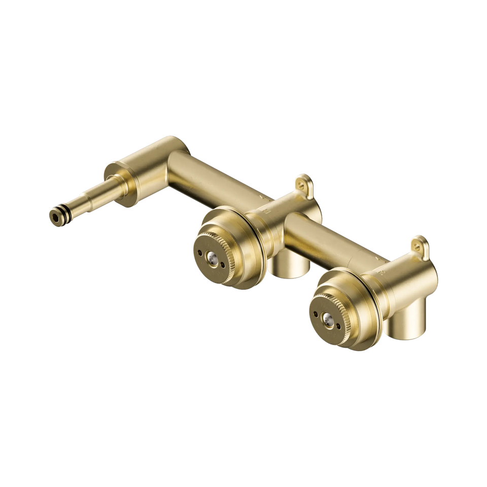 Nero Serenity Wall Basin Set Offset Spout Body Only