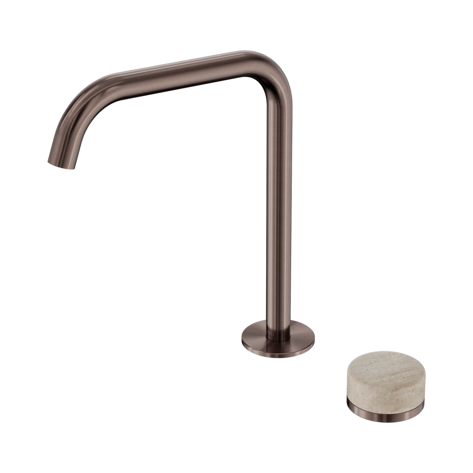 Nero Serenity Progressive Bath/Kitchen Mixer Edge Spout With Rome ...