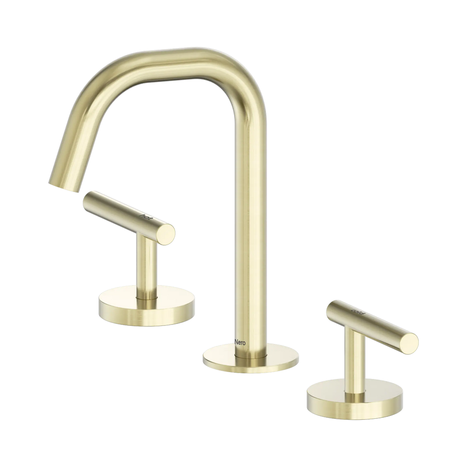 Nero Mecca Lever Basin Set Edge Spout