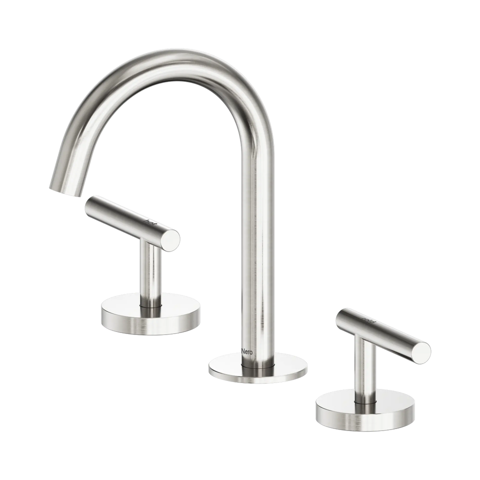 Nero Mecca Lever Basin Set Arc Spout