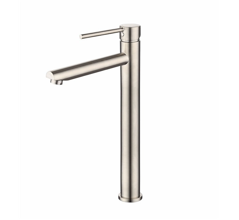 Modern - Star Brushed Nickel Vessel Basin Mixer Tap STR002BN