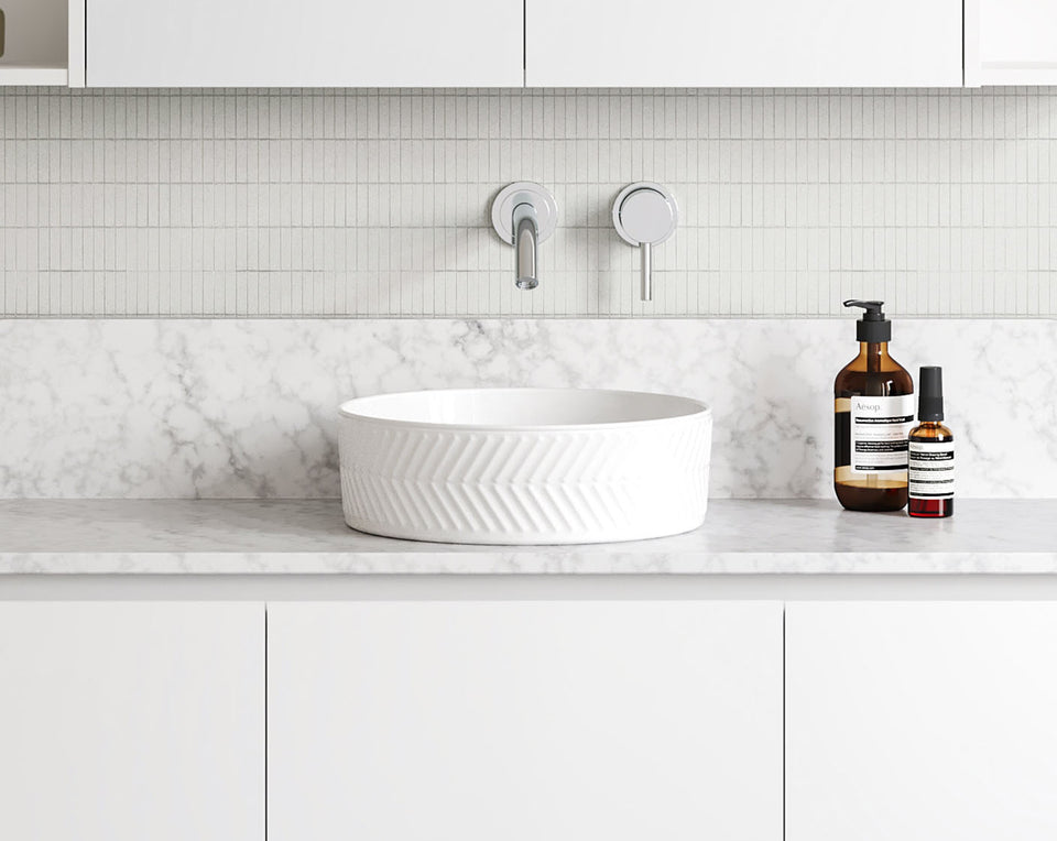 Timberline Allure Arrow White Above Counter Basin