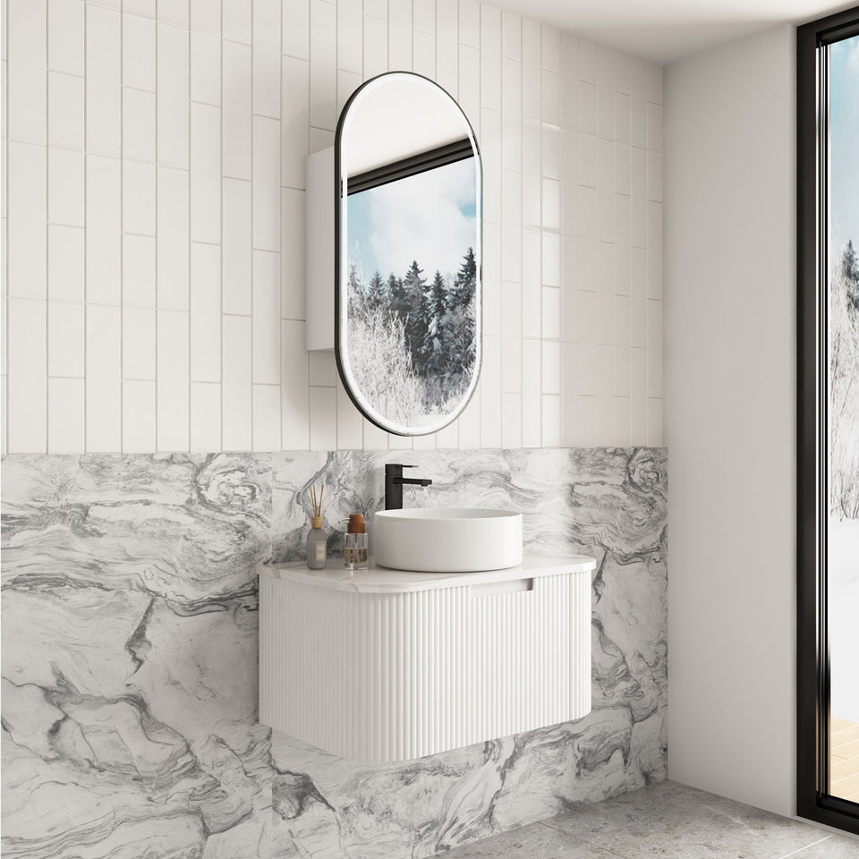 Aulic Savio Wall Hung 750mm 场景3-45系列750-侧面
