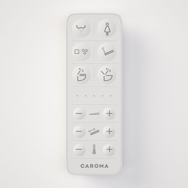 Caroma Urbane® II Bidet Cleanflush® Invisi Series II® Wall Faced Toilet Suite (with GermGard®) - White (848610W)