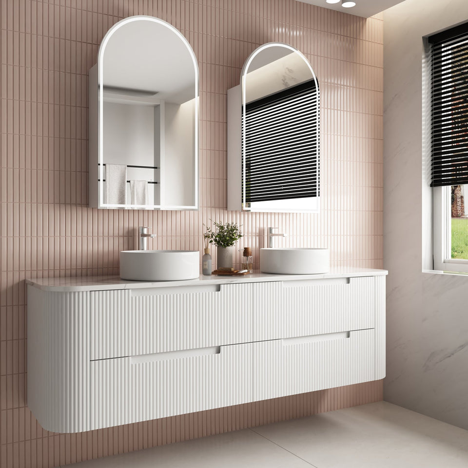 Aulic Curva Wall Hung 1800mm 场景4-46系列1800-侧面