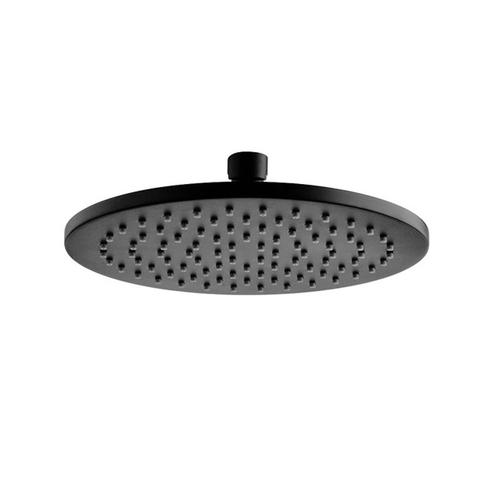 Fienza Starry Shower Head, 200mm, Matte Black - Default Title