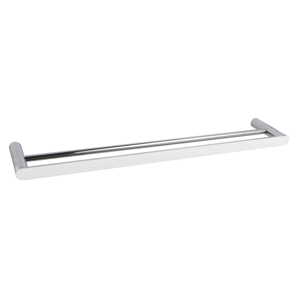 Rumia Chrome Double Towel Rail 600mm Stainless Steel 304 Wall Mounted (CH6502.TR)