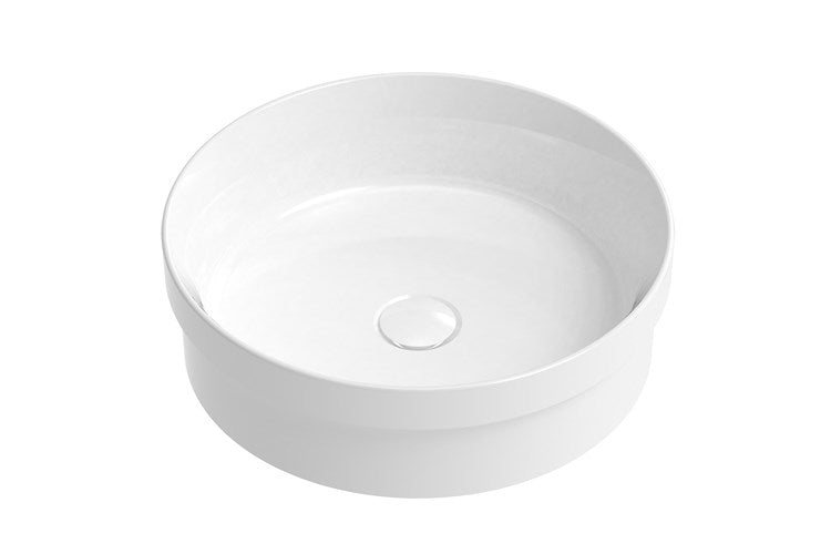 ADP Chandler 398mm Semi Inset Basin Matte White