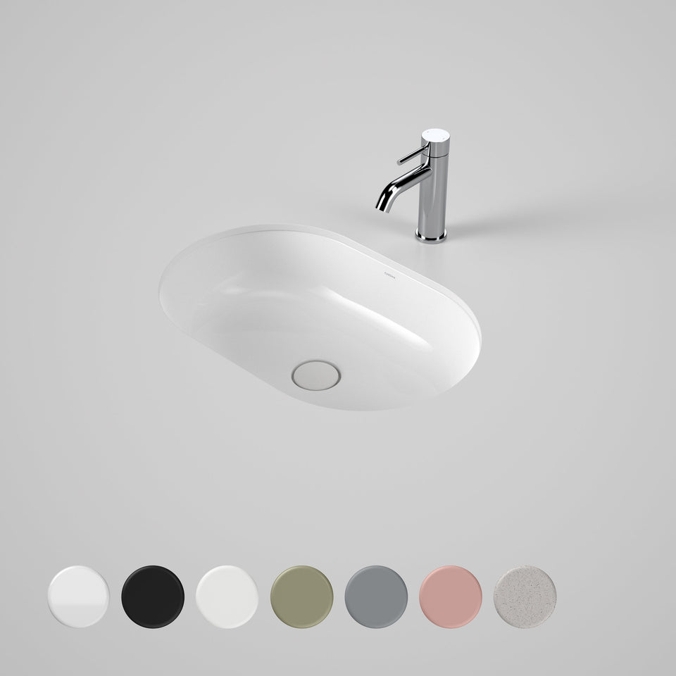 Caroma Liano II 580mm Pill Under/Over Counter Basin – Matte Speckled
