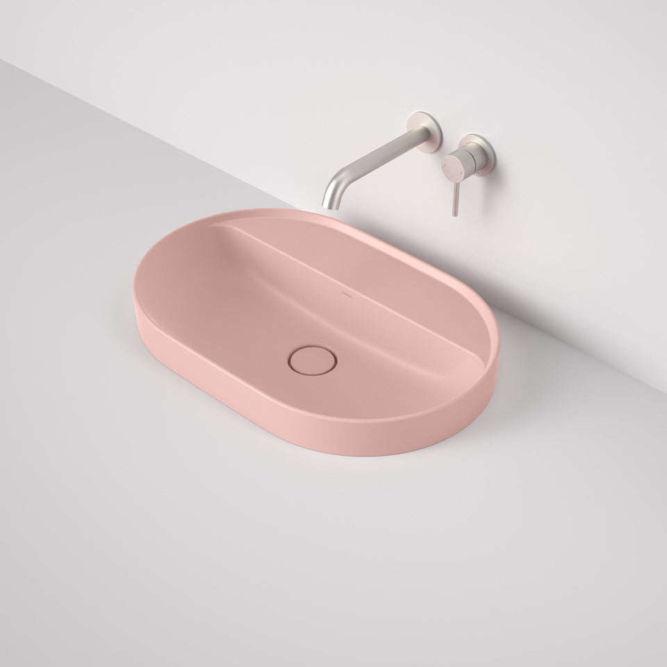 Caroma Liano II Pill Inset Basin with Tap Landing (0 Tap Hole)