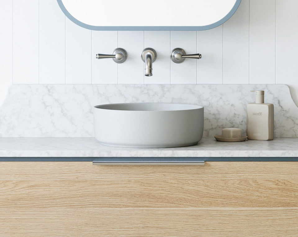 Timberline Allure White Above Counter Basin