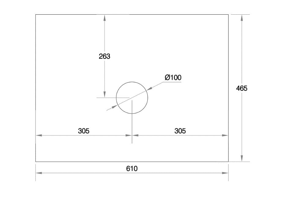 Cicero 600mm Wall Hung Vanity (2)