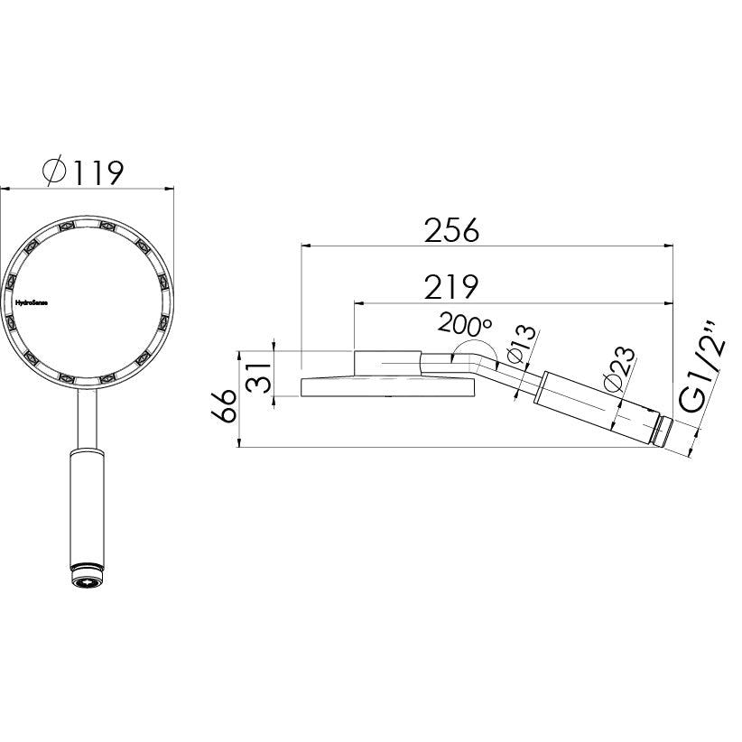 Phoenix Tapware NX Iko Hand Piece
