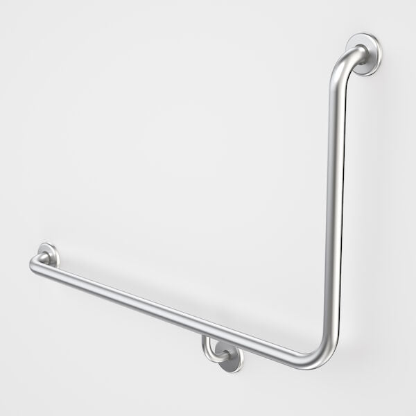 Caroma Care Support Grab Rail - 90 Degree Angled 960x600 - Chrome (687462SS)