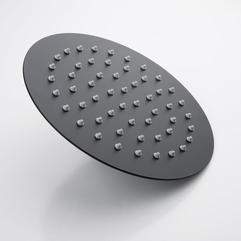 Aquaperla 200mm 8" Stainless Steel 304 Super-slim Round Rainfall Shower Head (OX0119.SH)